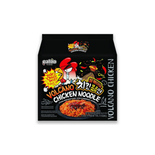 PALDO VOLCANO CHICKEN NOODLES 4X140g