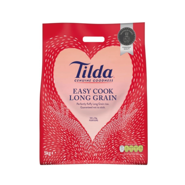 Tilda Easy Cook Long Grain Rice 5kg