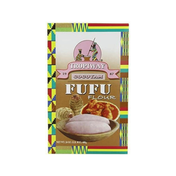 Tropiway Fufu – Cocoyam 680g – cookingasia