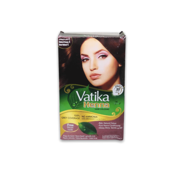 Vatika Hair Colour Dark Brown 60g