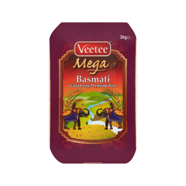 Veetee Mega Basmati Extra Long Premium Rice 2kg