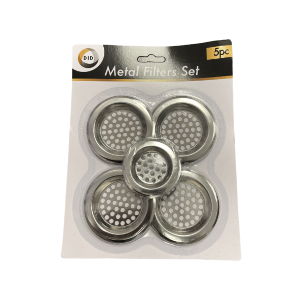 Metal Strainer Filter Set 4pc