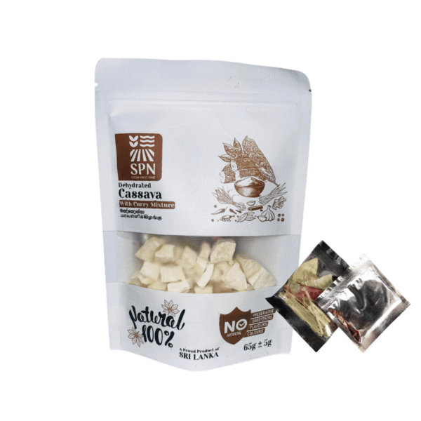 SPN Dehydrated Cassava with curry mix 65g
